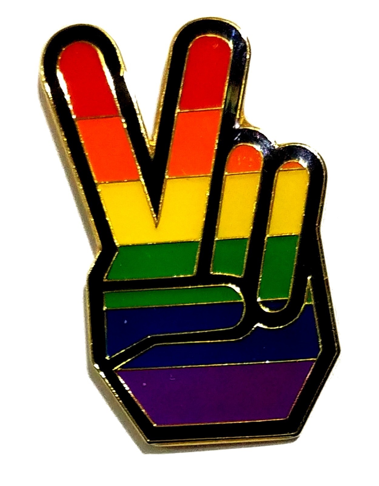 Gay Pride Enamel Lapel Pins Badges Rainbow Leather Bear Flag LGBT Ally Wholesale