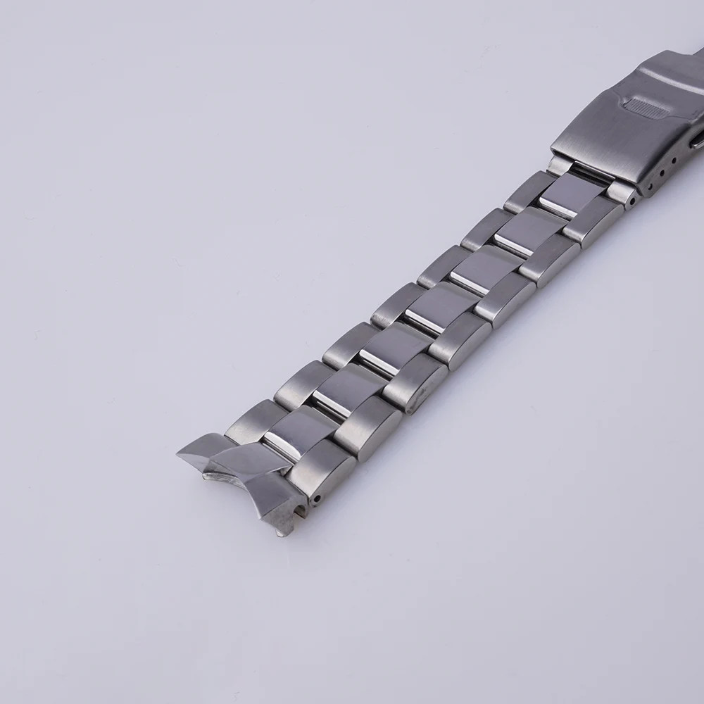For Seiko 5 Sport SRPD51 53 55 57 59 SRPD63 65 22mm 316L Steel Oyster Watch Band
