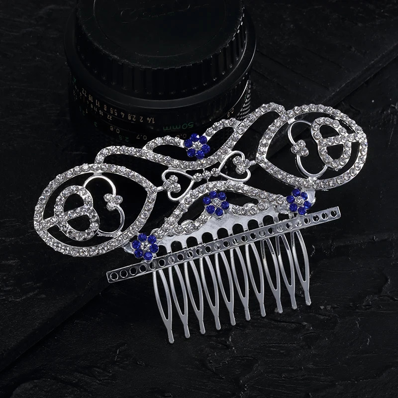 Twilight Breaking Dawn Bella’s Hair Comb Blue Crystals