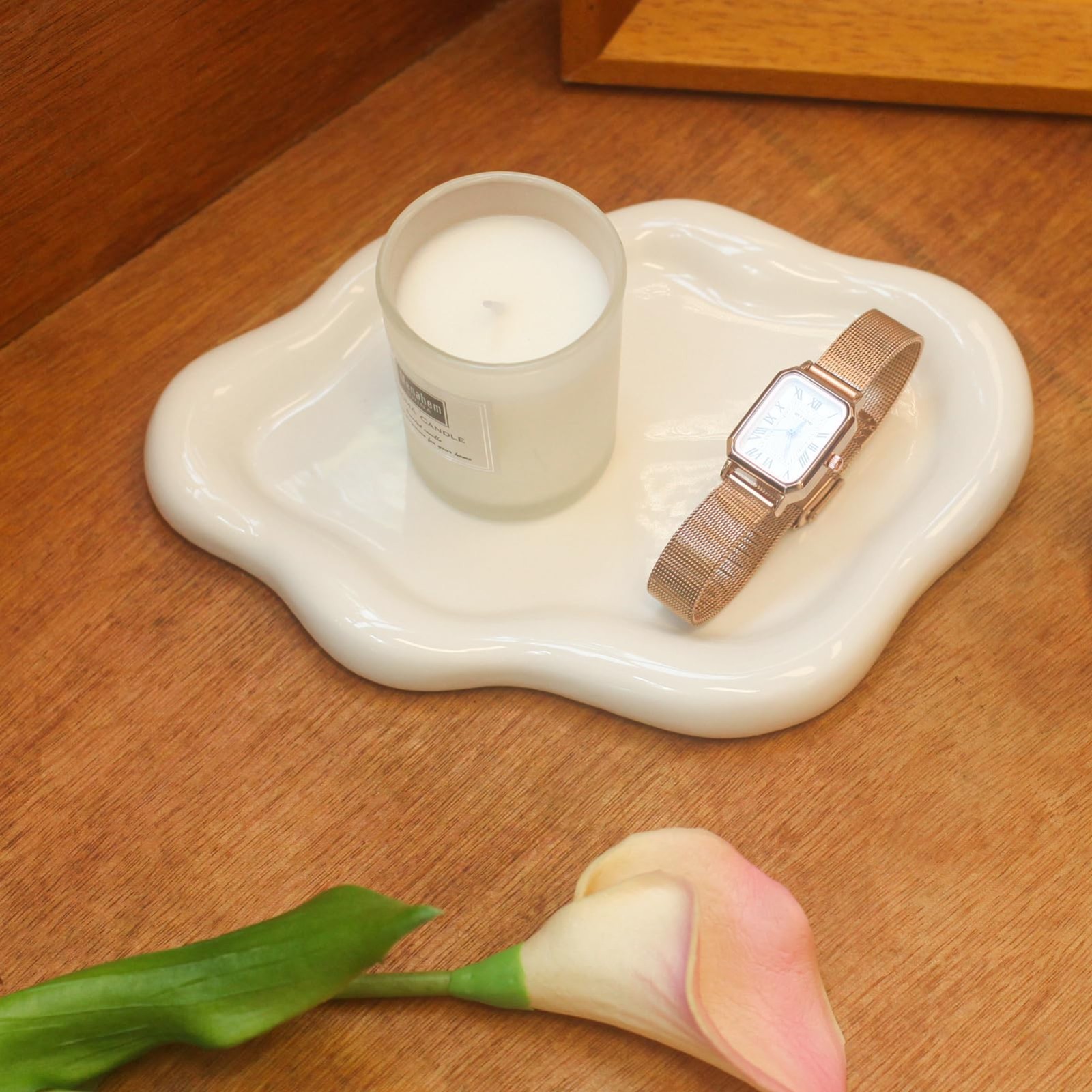 Decorative Cloud Jewelry Tray – Ceramic Trinket Dish, Ring Holder & Key Bowl, Ae
