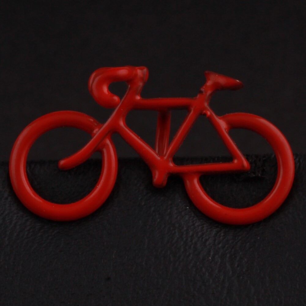 OBP Collection A/S Copenhagen Red Bike Pin “Sunshine & Night”. RARE!