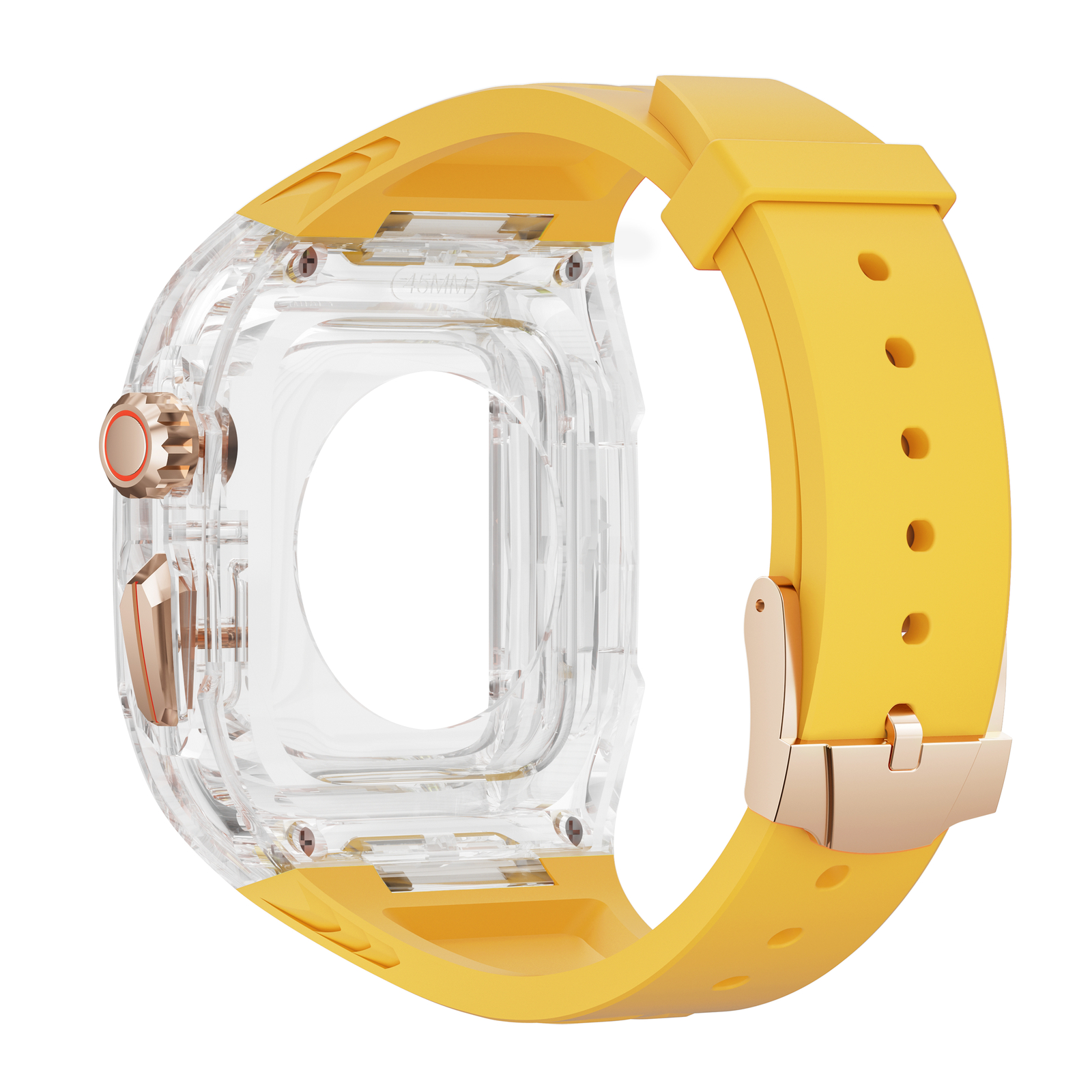 Case+Silicone Bands Strap For Apple Watch Series 9 8 7 6 5 4 SE/iWatch Ultra 1/2