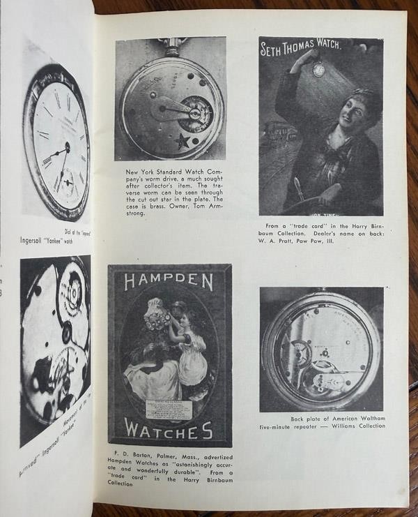Collector’s Guide to American Pocket Watches Vid Criss 103 Pages 8½”x6″ PB