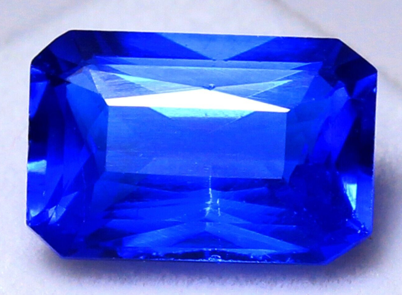 Certified Natural 7.00 Ct Blue Tanzanite 13×8 mm Emerald UNHEATED Loose Gemstone
