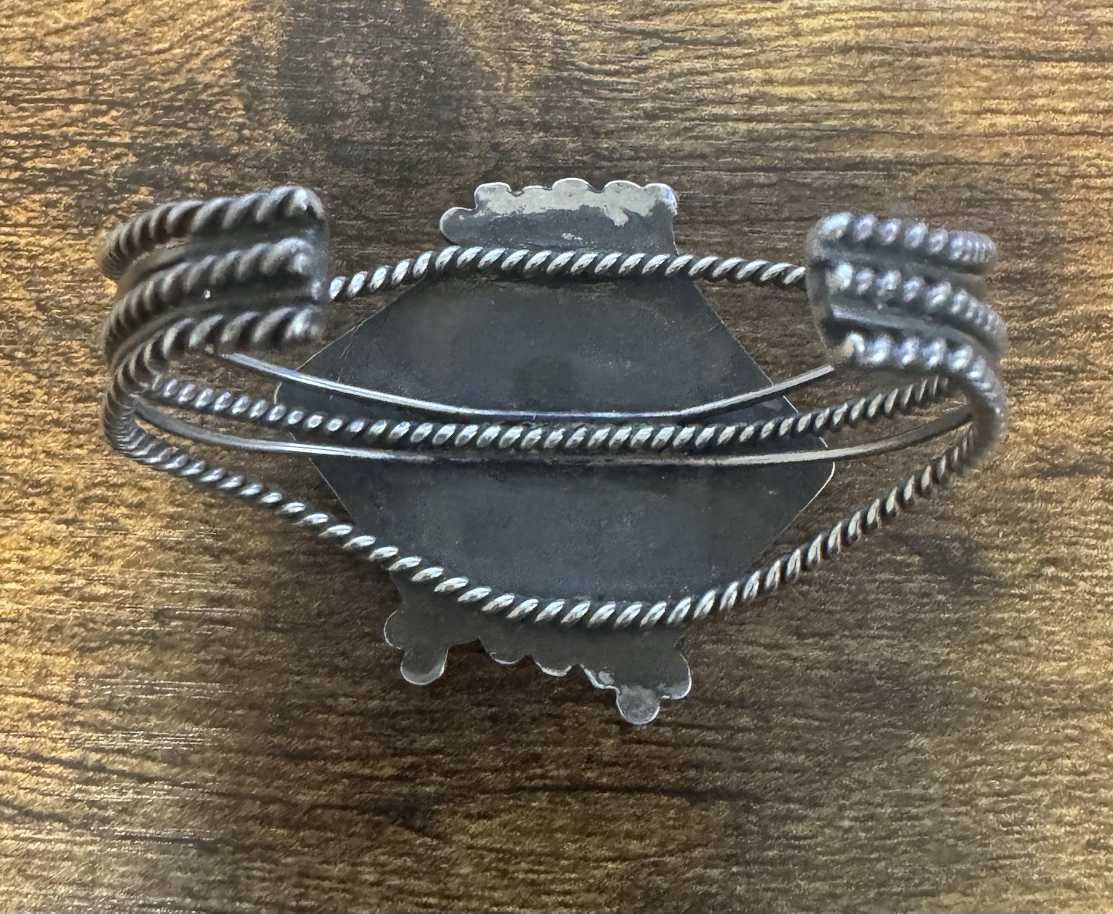 Vintage 1930-60s Southwestern Silver & Turquoise Cuff Bracelet – Fred Harvey Era