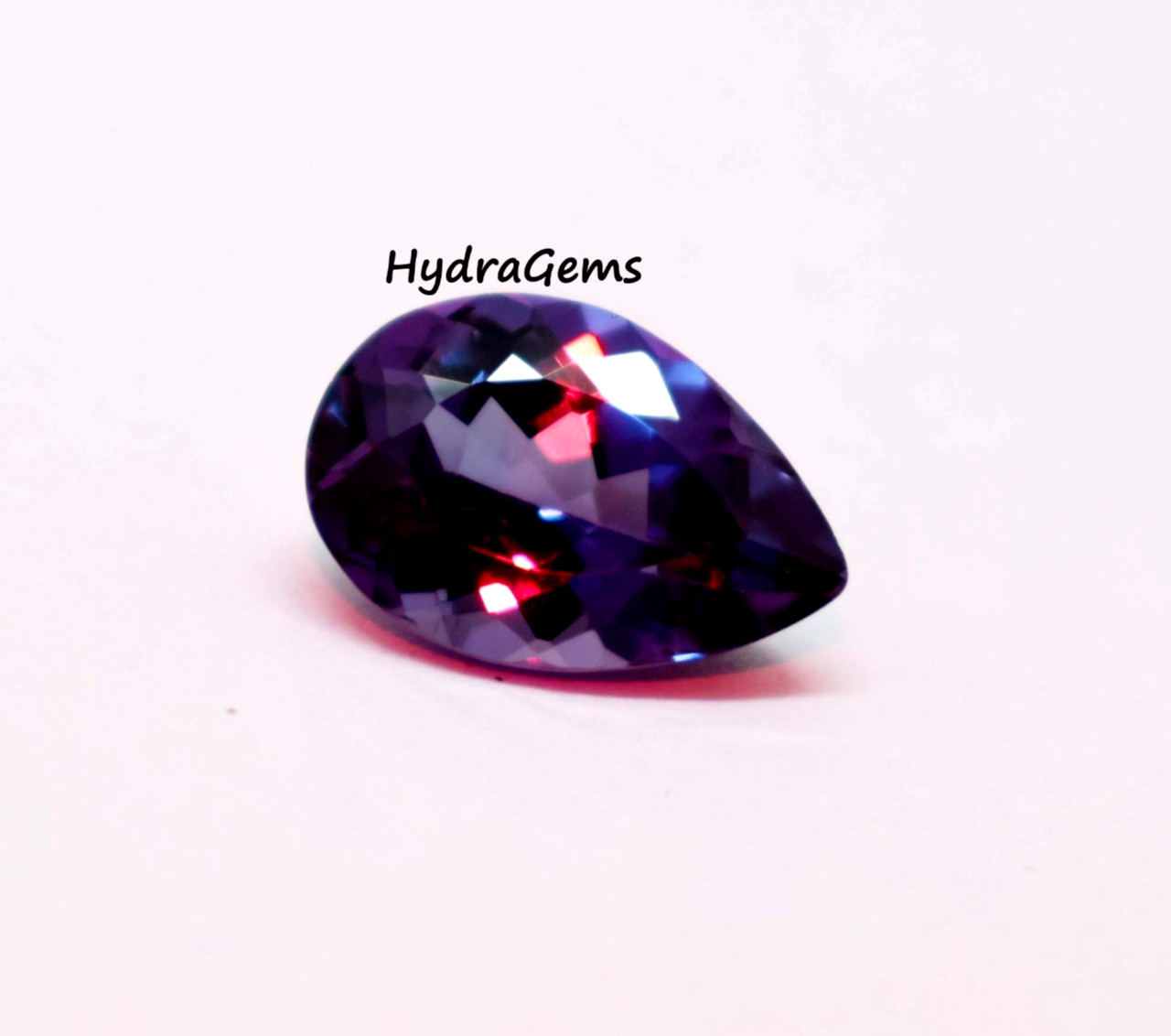Pear Cut Russian Color Change 7.50 Ct Natural Alexandrite Flawless Collector Gem