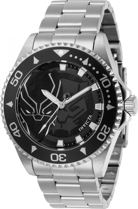 Invicta Men’s Marvel Black Panther Dial Quartz Watch 29685