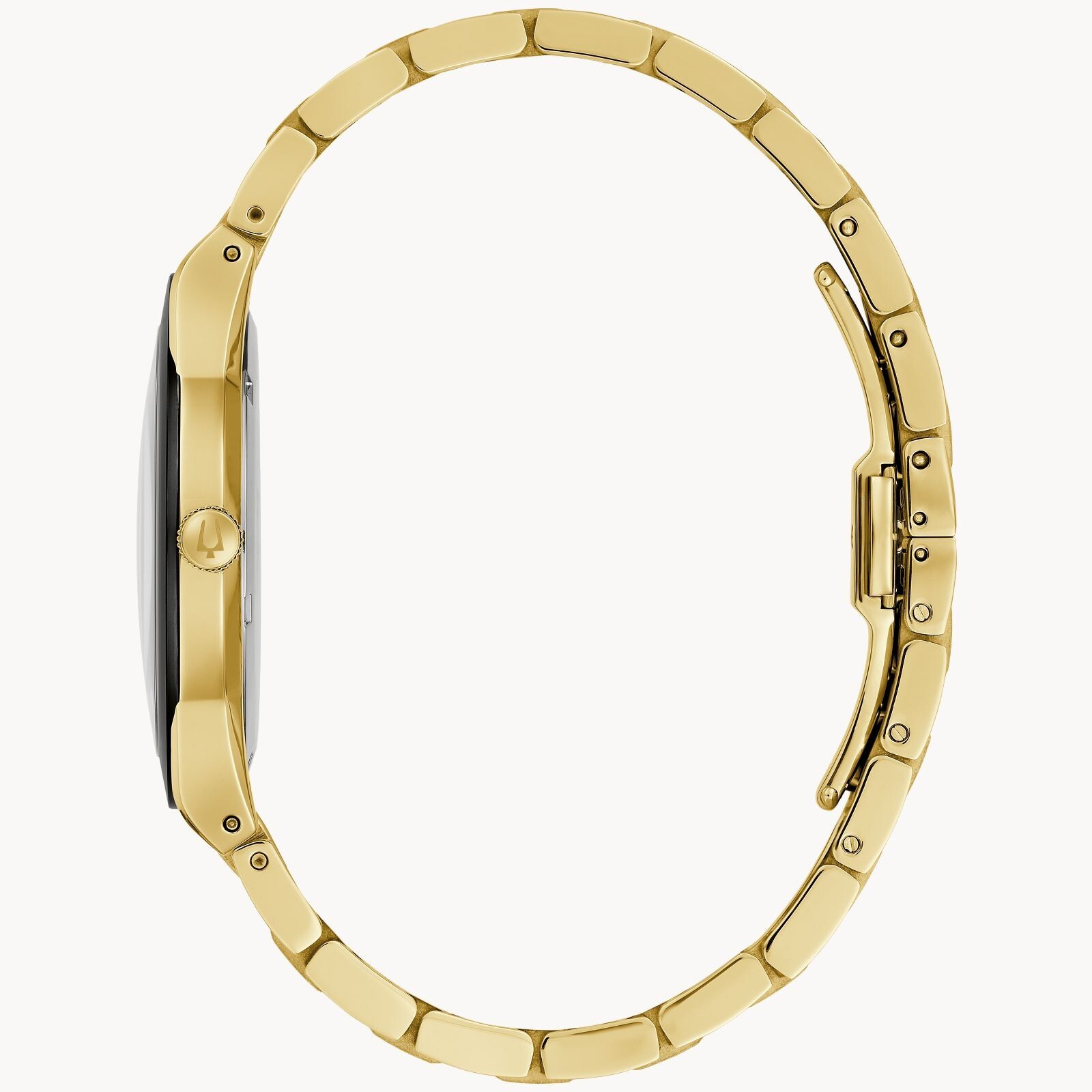 New Black Dial Gold Stainless Steel Bracelet Millennia Men’s 97A183