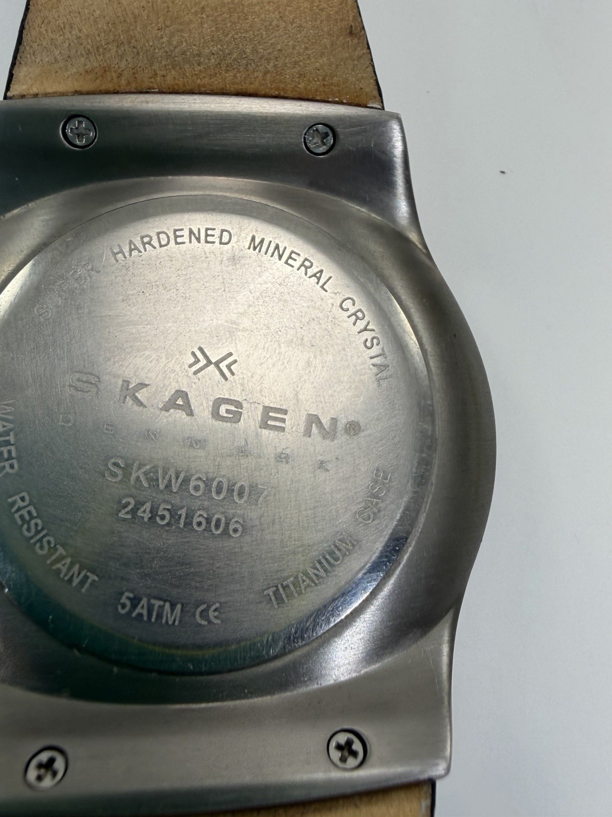 Skagen Melbye Grey Dial Grey Mesh Men’s Watch SKW6007