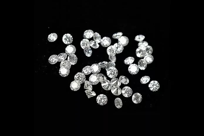Natural Diamond 1 mm SI2-l1 Clarity HI Color 0.10 Carat 20 Pcs Lot Diamond