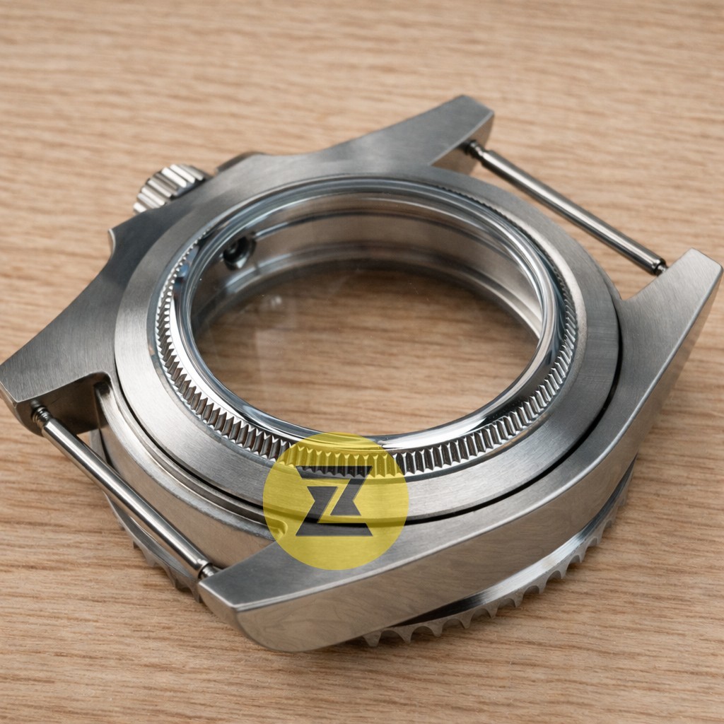 40mm Dive Watch Case Mod 200M Waterproof Brushed for NH35A NH34 Sapphire Crystal