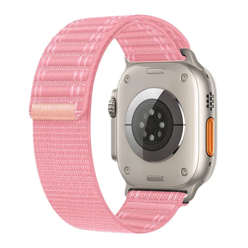 Woven Nylon Sport Loop Band for Apple Watch Series 10 9 8 7 11 SE Ultra 38–49mm