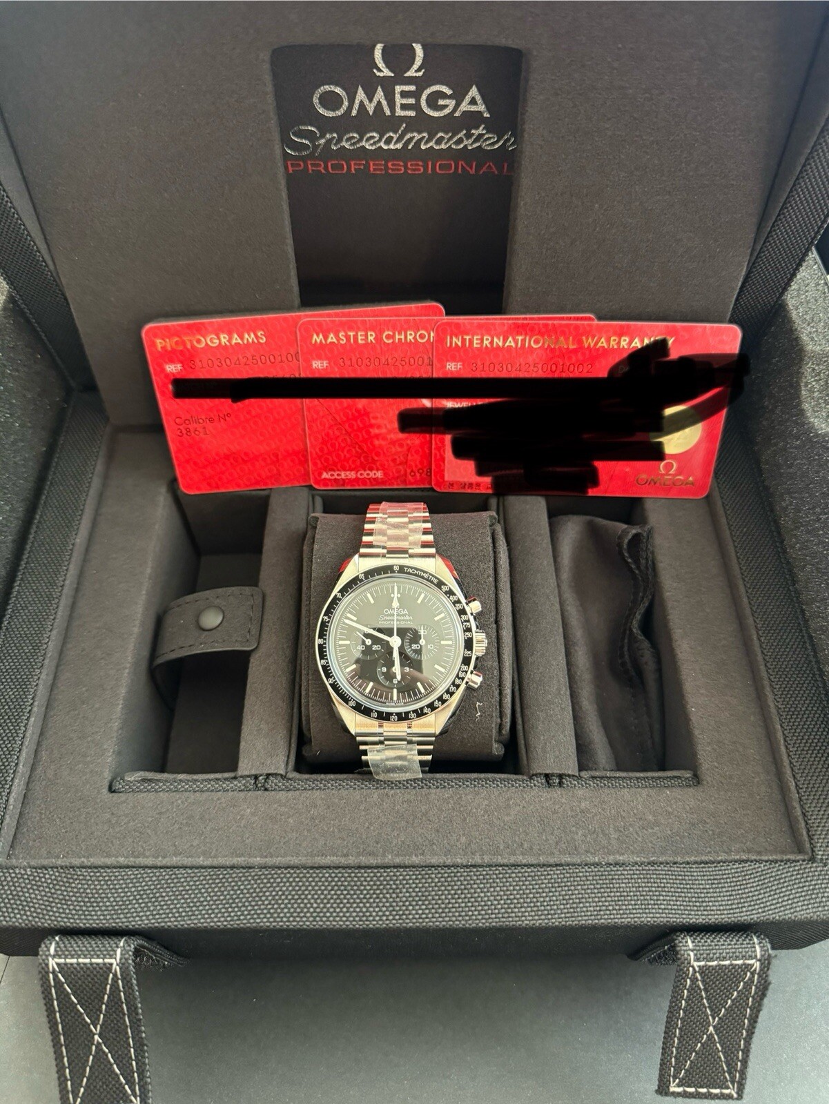 2024 NEW Omega Speedmaster 310.30.42.50.01.002 SAPPHIRE NEW CLASP 42mm Watch