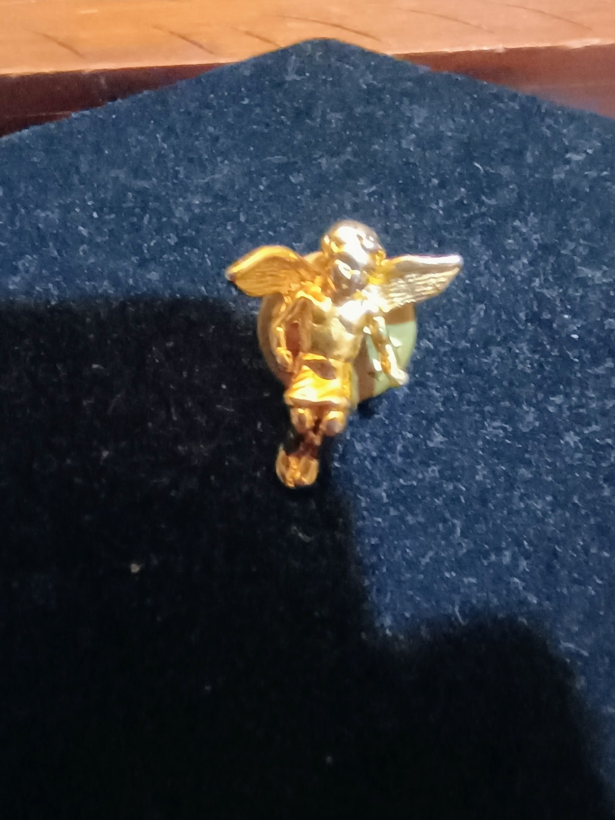 Angel Theme Pin Lot Gold & Silver Tone Metal Clear Rhinestone