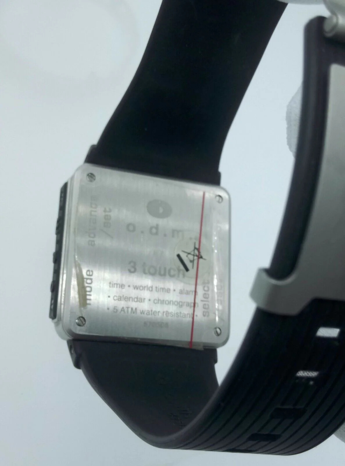 ODM 570508 Digital men’s watch 3 touch solid stainless steel 570508 3ATM