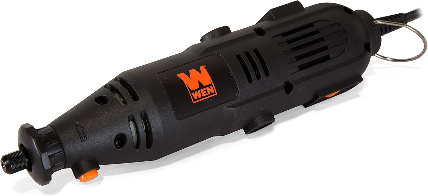 WEN 23103 1-Amp Variable Speed Rotary Tool with 100+ Accessories, Multicolor