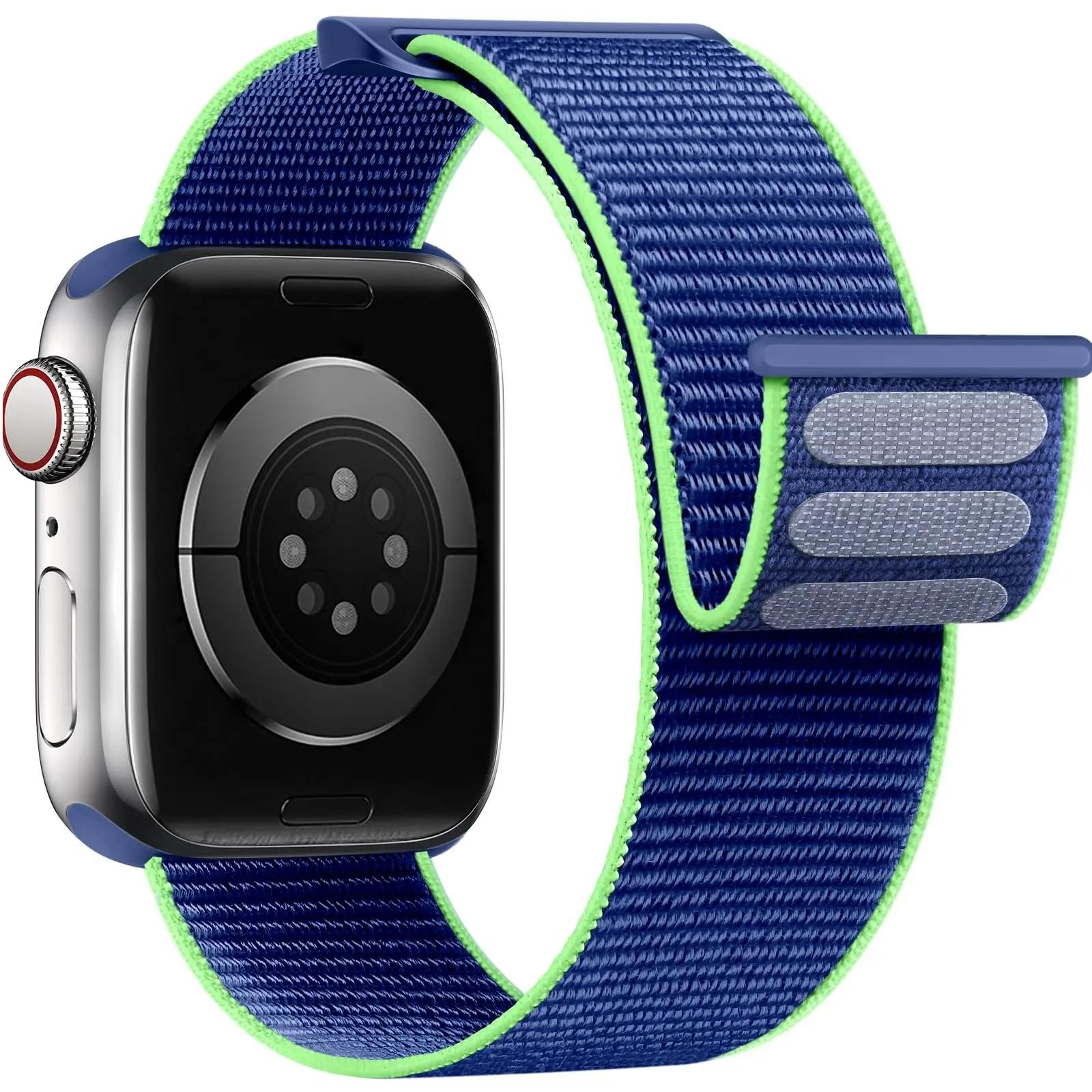 New Nylon Loop Strap Apple Watch Band 46mm 40mm Smart Belt Bracelet for Iwatch