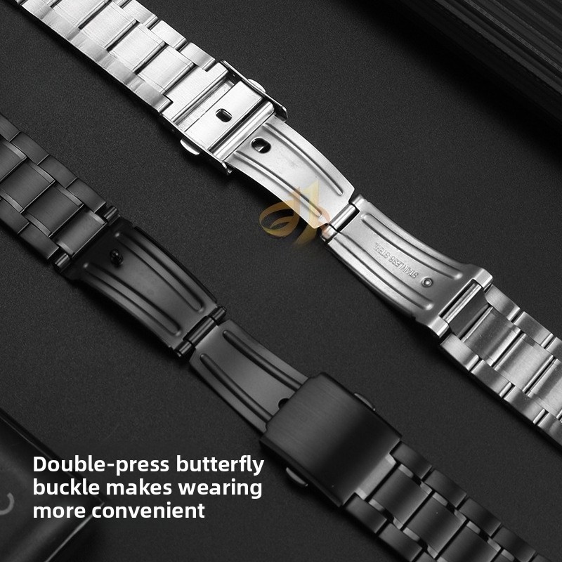For Swatch YVS400 451 YVB404 Quality Solid Stainless Steel Watch Strap 19mm 21mm