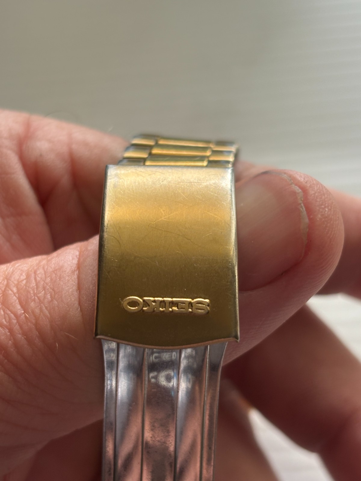 Vintage Seiko Flightmaster SEH010 Gold-Tone Watch