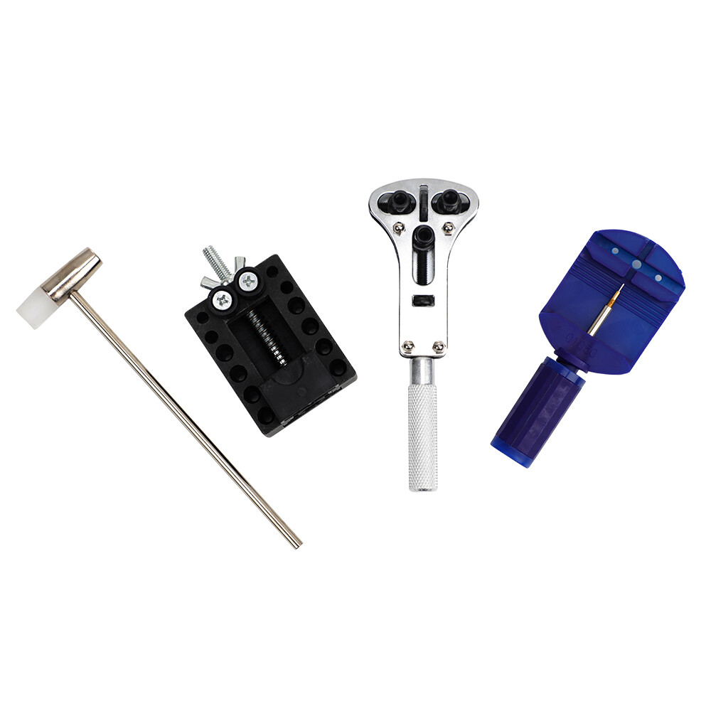 2025 Watch Repair Kit Watchmaker Back Case Remover Opener Link Pin Spring Bar