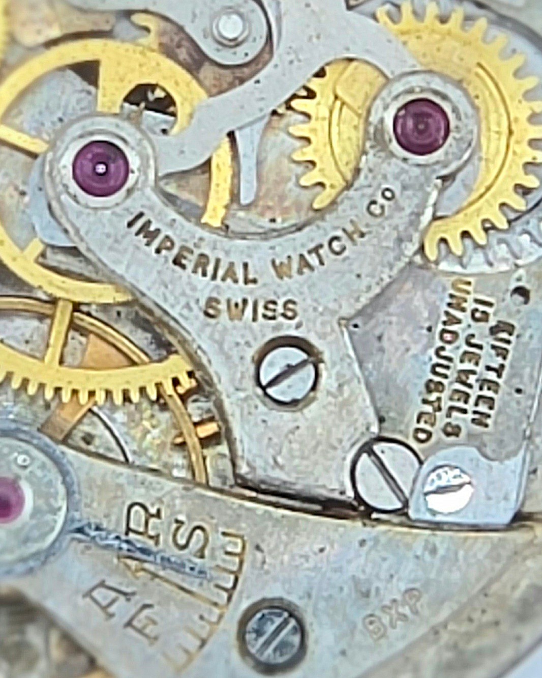 VENUS 175 CHRONOGRAPGH MOVEMENT WITH DIAL COLUMN WHEEL