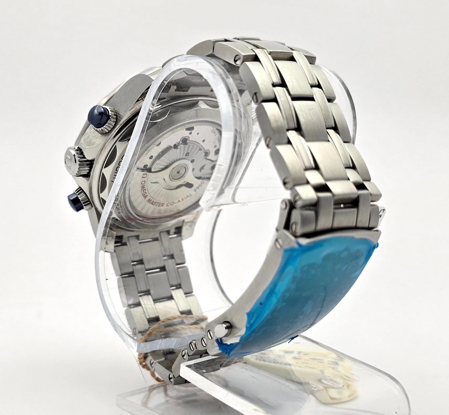OMEGA SEAMASTER 210.30.44.51.03.001 BLUE DIAL EXCELLENT! VIDEO!