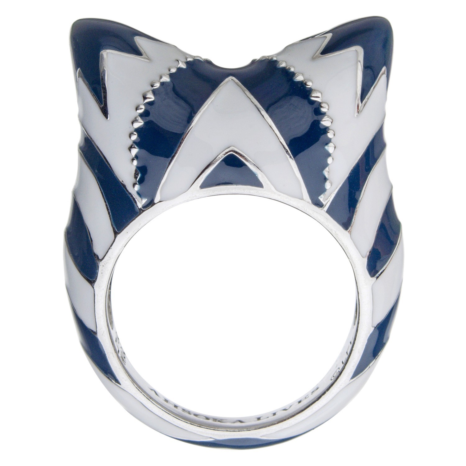 Star Wars X RockLove NEW Ahsoka Tano Ring Limited Ed. w Signature Card – Size 6