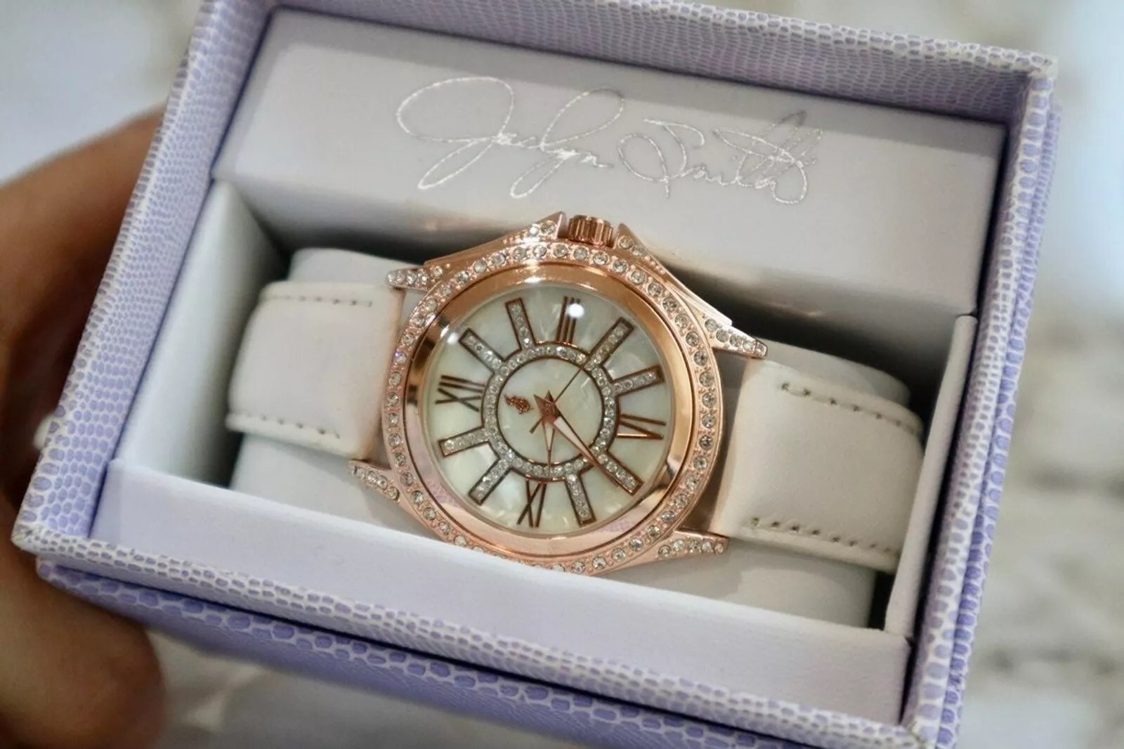 Jaclyn Smith Watch Gold Color NWTO