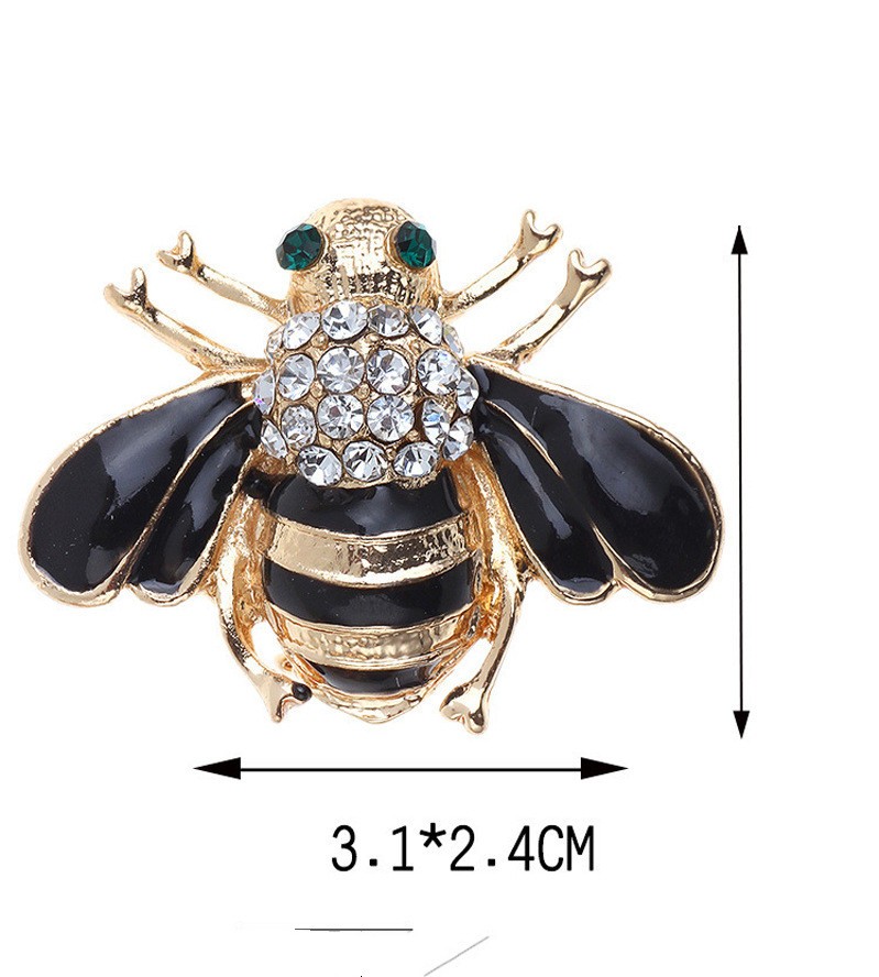 Cute bee brooch pin fashion jewellery gift for animal bee insect lover