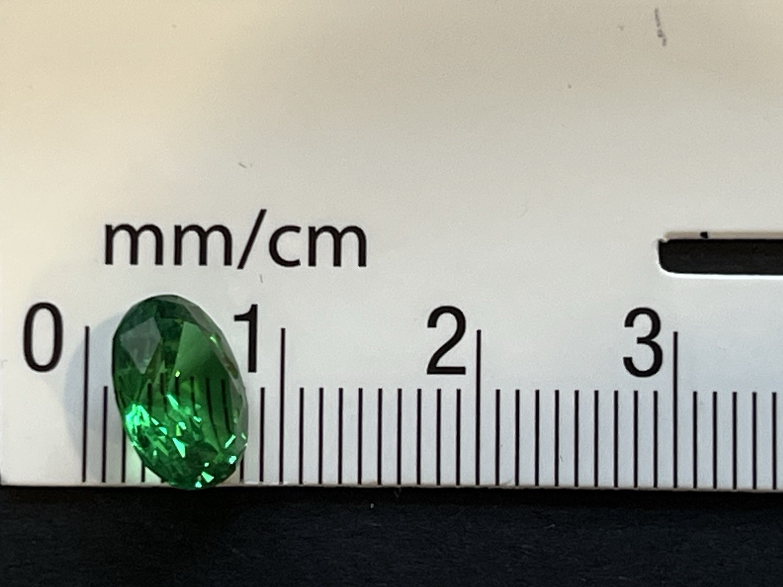 Green YAG (Yttrium Aluminum Garnet) Loose Gemstone – 3.80 Carat Oval Cut