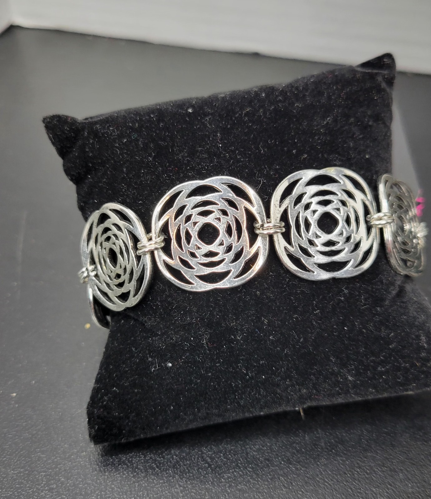 4 Jewelry Pieces Bracelet 2 Earring Sets Necklace Silvertone NIP Paparazzi