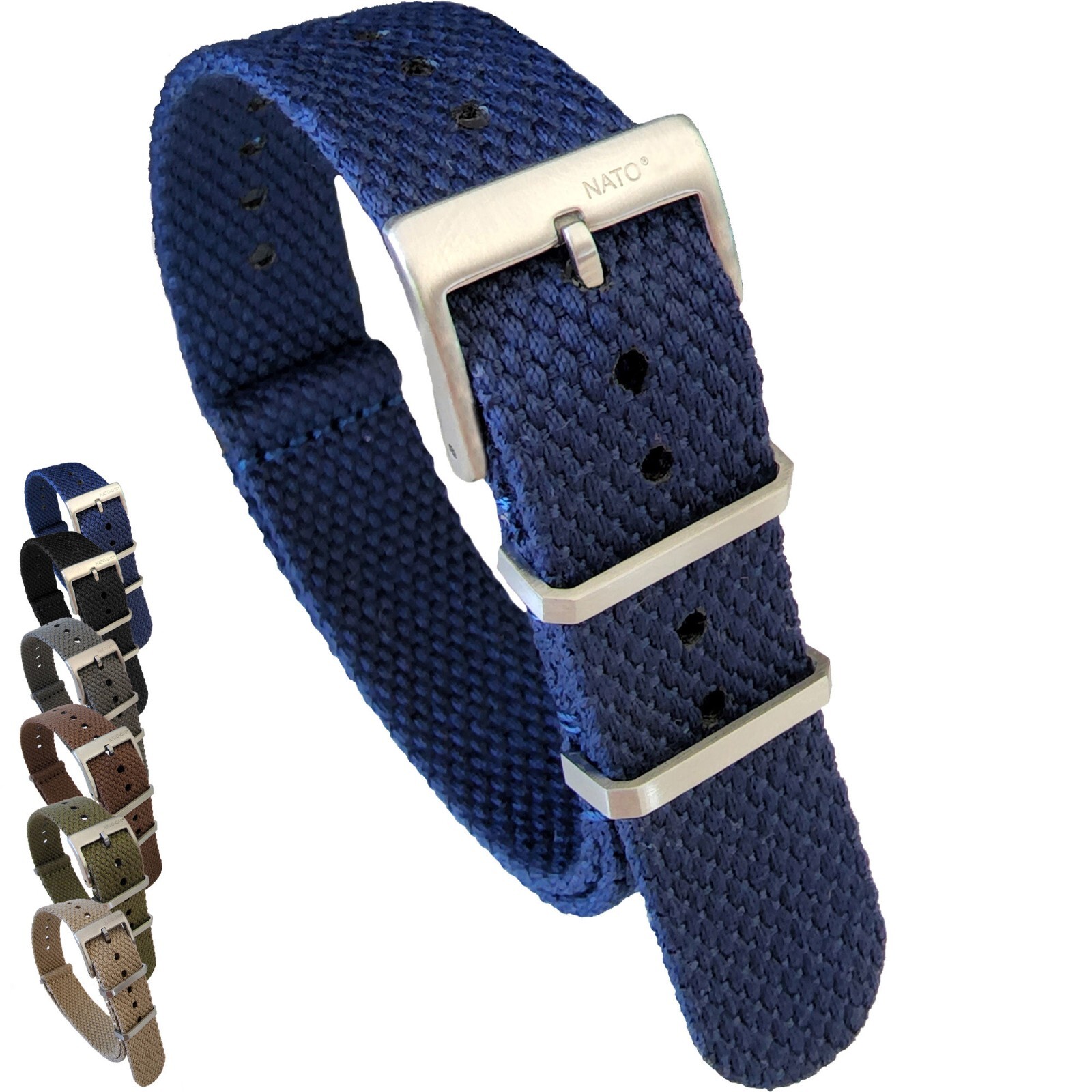 NATO® Hemp Eco Friendly Heavy Nylon Watch strap Breathable Ultra Soft Flexible