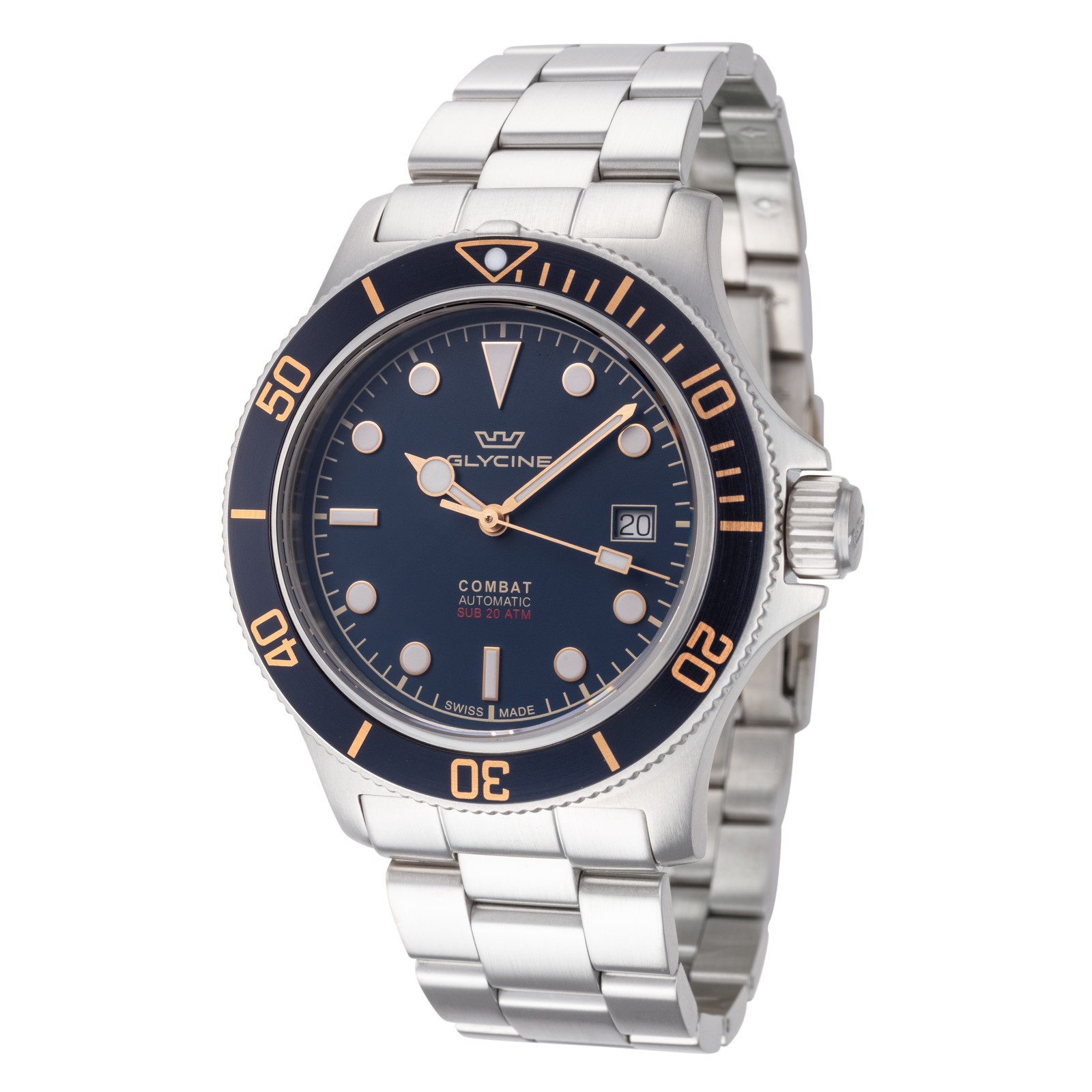 Glycine Men’s Combat Sub 42mm Automatic Watch GL0485