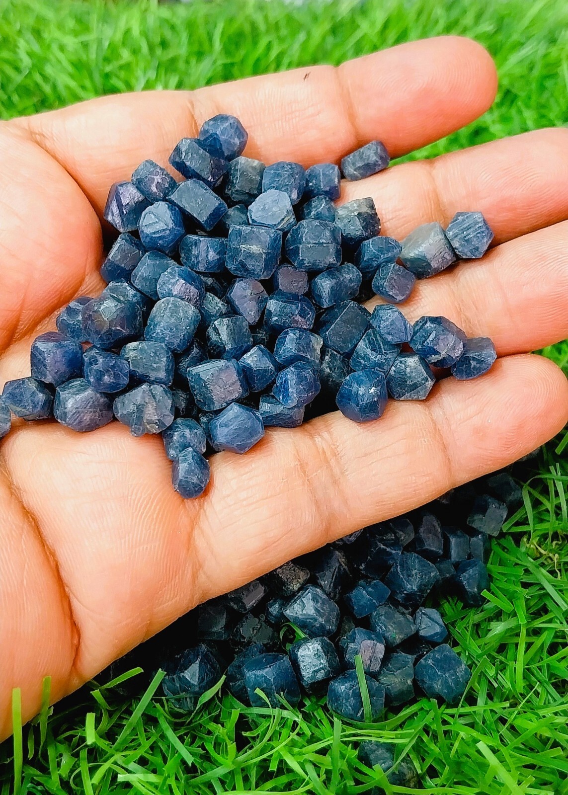 Natural Ceylon Blue Sapphire Rough Loose 100% Untreated Sapphire Rock 100 Ct-Lot