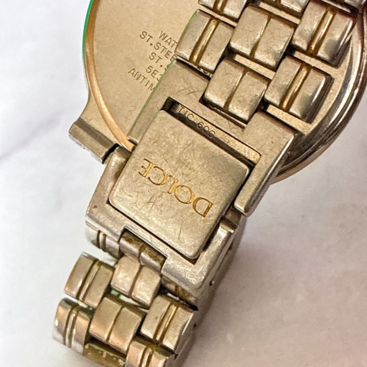 Excellent Condition SEIKO DOLCE Quartz Watch Working Glitter Dial