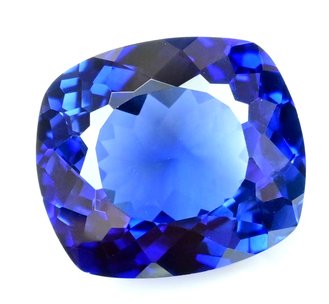 Natural Ceylon Blue Sapphire 17.95 Ct Cushion Certified Flawless Loose Gemstone