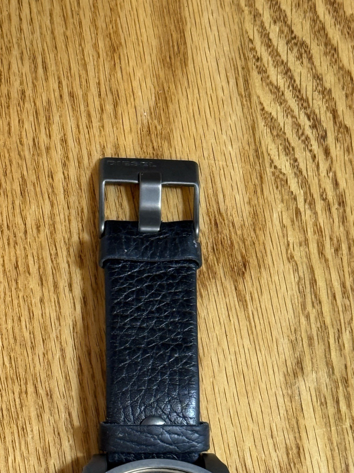 Diesel DZ7293 Black Four Movement Black Leather Band Watch