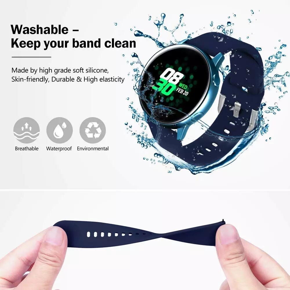 Fr Samsung Galaxy Watch 7 FE 6 5 Pro 45/47/43 Watch 4 40/42mm Classic 44/46 Band
