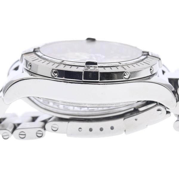 Breitling Colt A73380 41mm SS Black / Silver Dial Quartz Watch #C7348