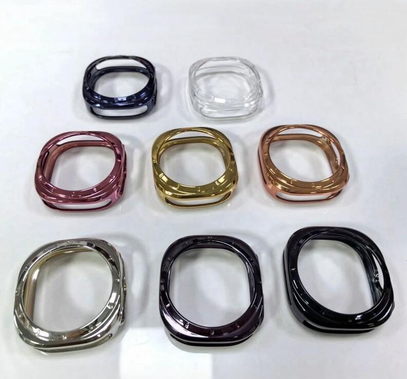 Soft TPU Frame Cover Protective Bumper For Samsung Galaxy Watch 7 Ultra 47mm