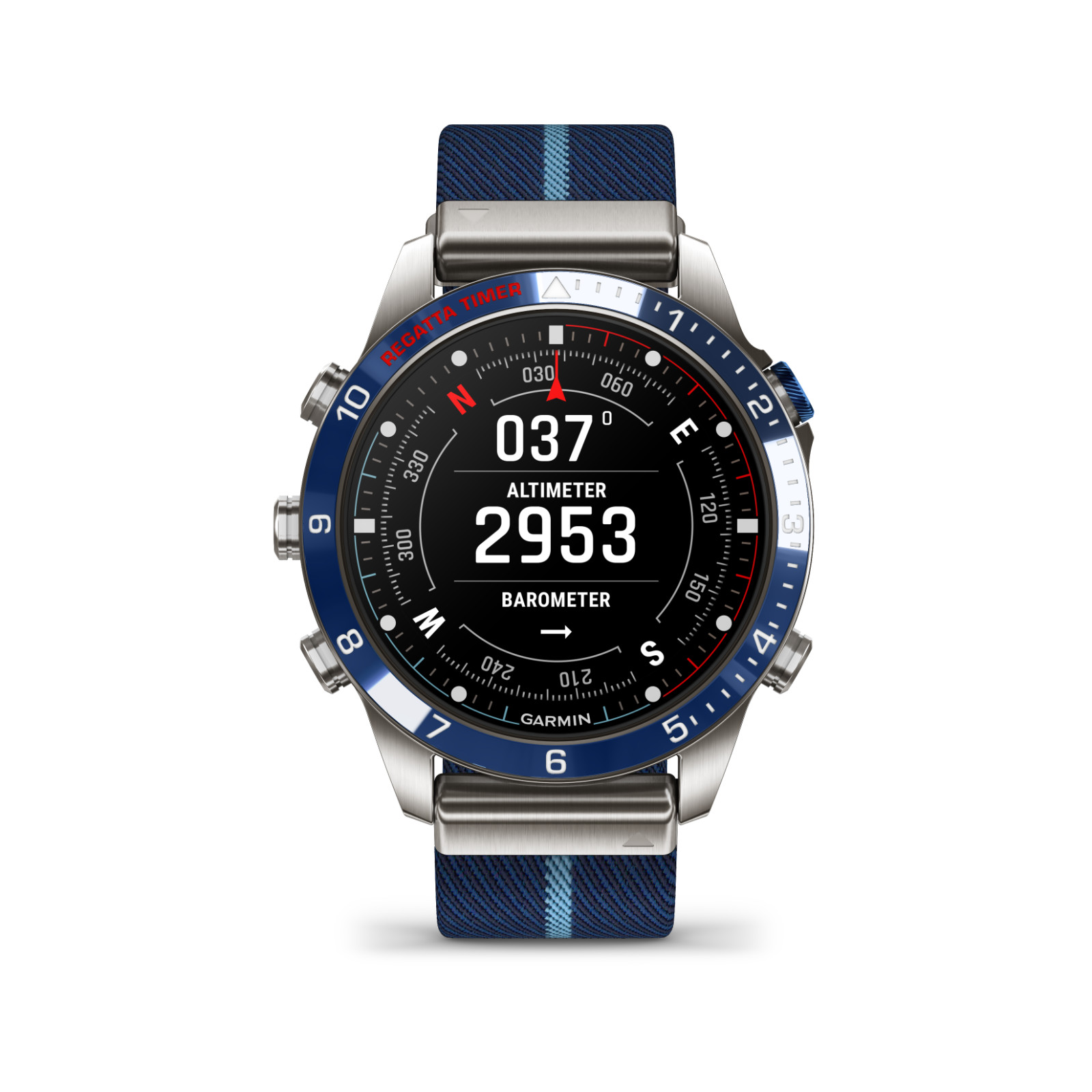 Garmin MARQ Captain Gen 2 Modern Tool Smartwatch Titanium Sapphire 010-02648-10