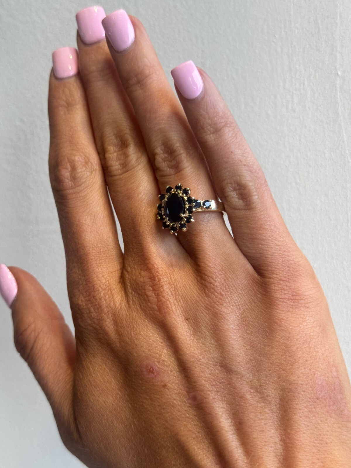14K YELLOW GOLD RING WITH STONE