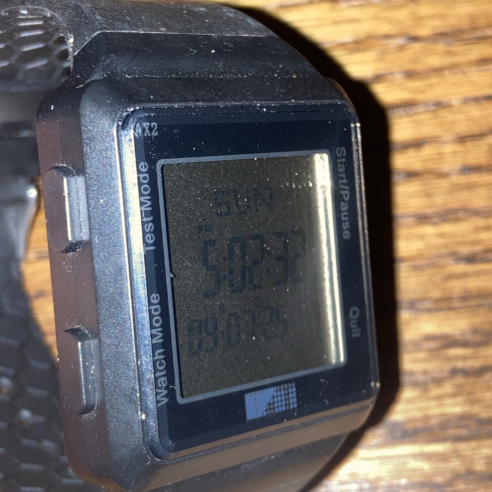 Vintage Men’s Testing Time Digital Quartz Watch Wristwatch AX2 Timer SEE DETAILS