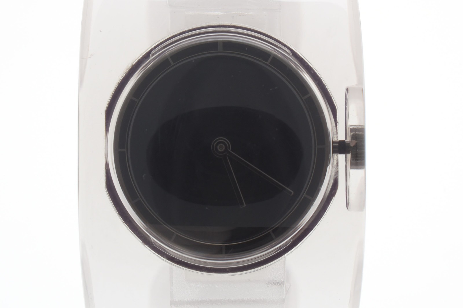 ISSEY MIYAKE VJ20-0100 Clear Bangle Quartz Women’s [Exc +5] Watch From JAPAN