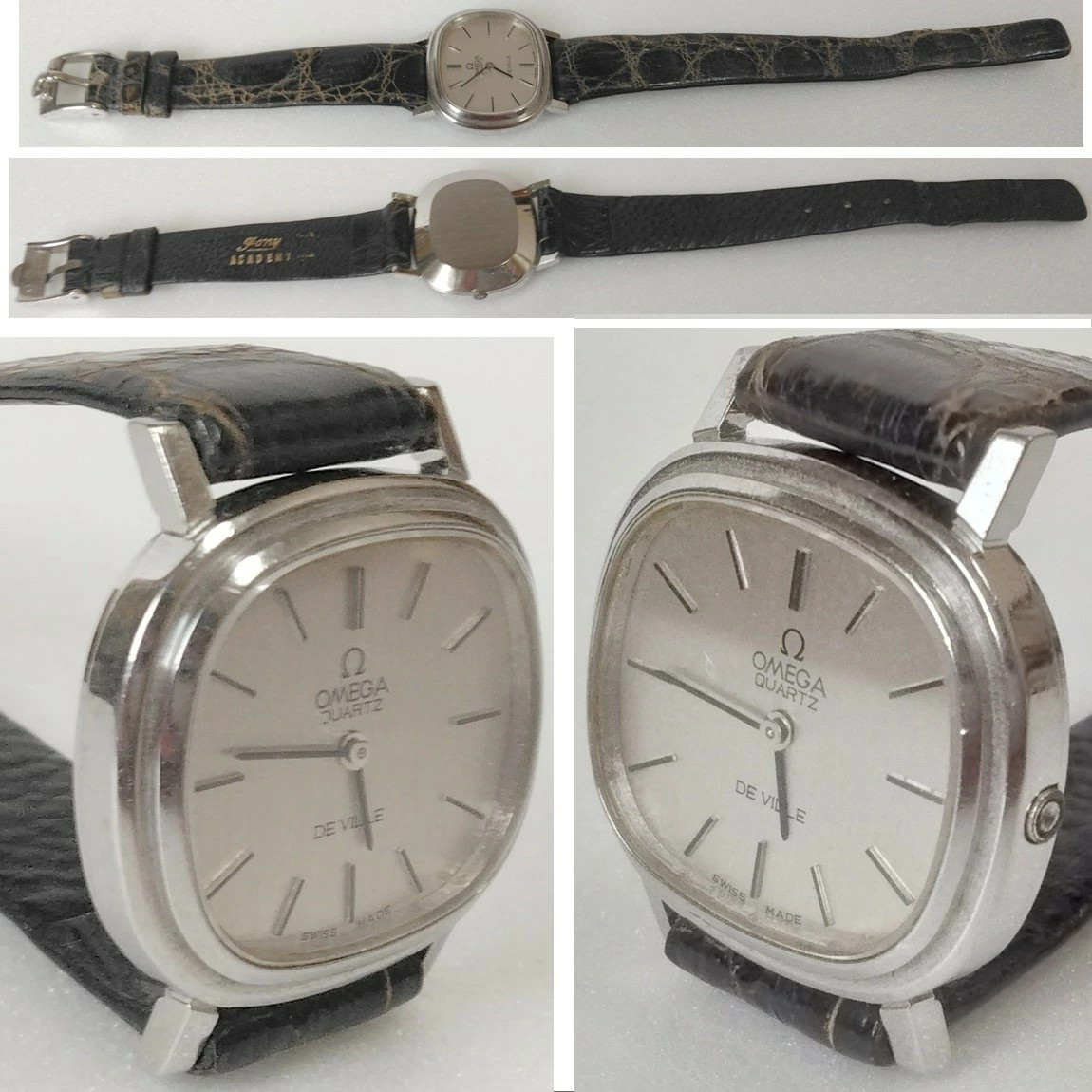 Used Omega Women’s Antique Silver Metal Material Rare Quartz Watch Devil 2026061