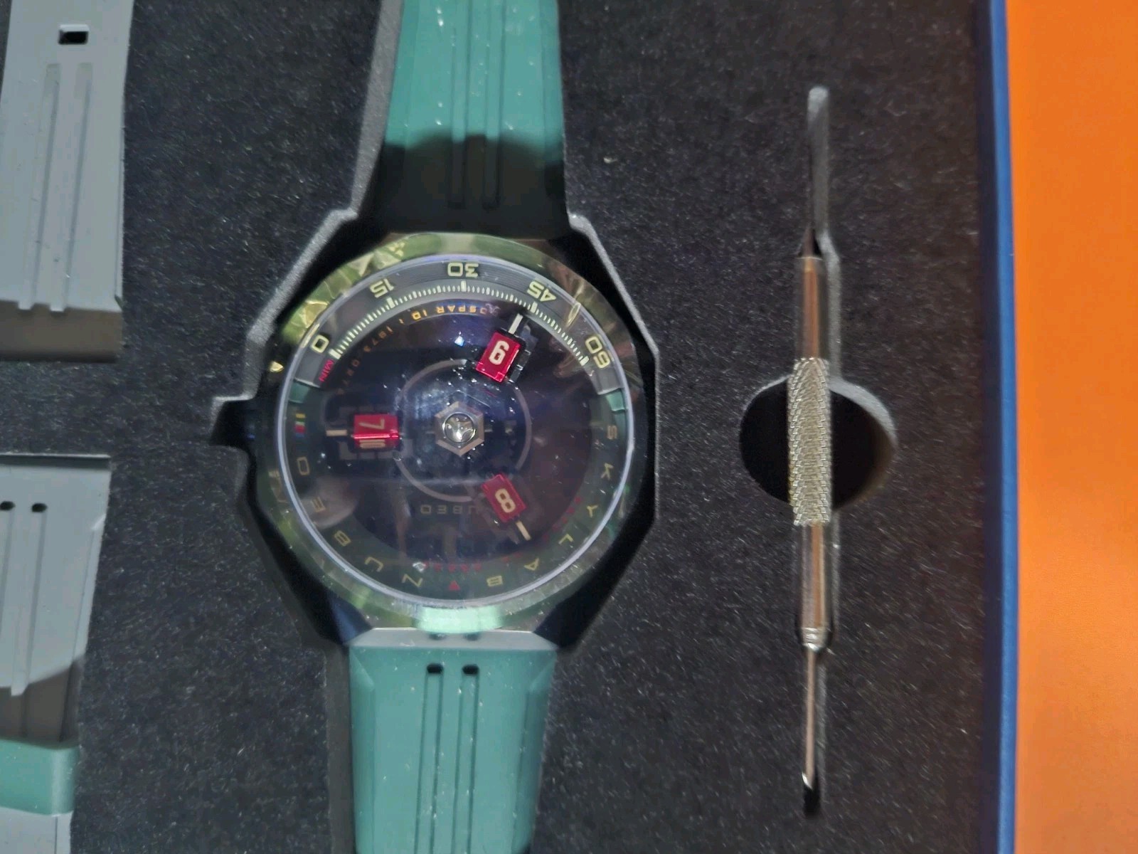 Nubeo Skylab Automatic Limited Edition Green Watch