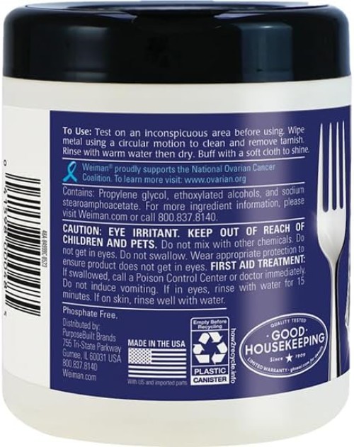 All-in-One Jewelry Tarnish Remover Wipes – 20 Count, Unscented for Delicate Care