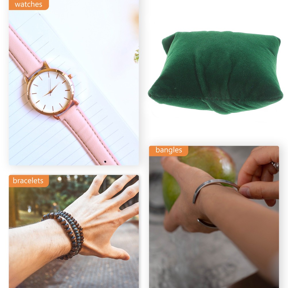 10 PCS Jewelry Display Pillow Soft Watch Cushions Bracelet Pillows