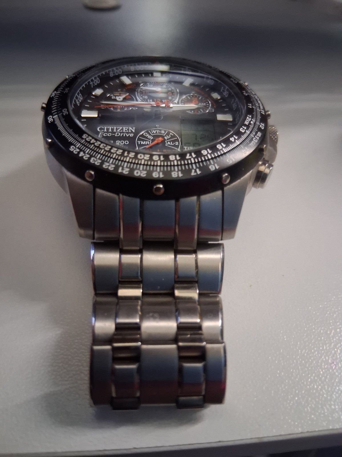 Citizen Skyhawk A-T Eco-Drive Titianium Radio Controlled U600-S049661 Watch Only