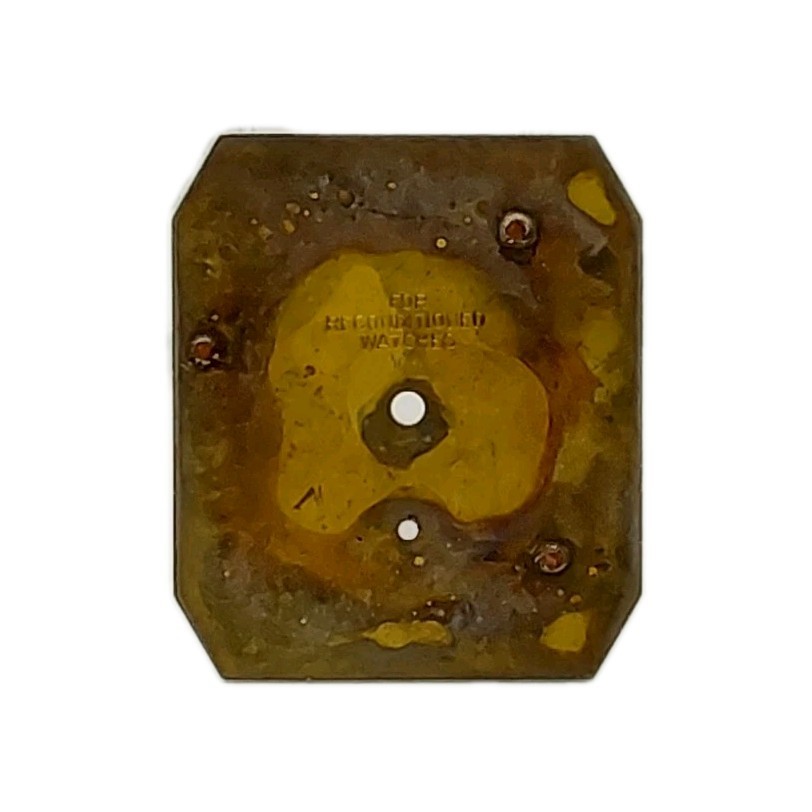 Elgin 24mm x 27.9mm Metal Wristwatch Dial Only 818